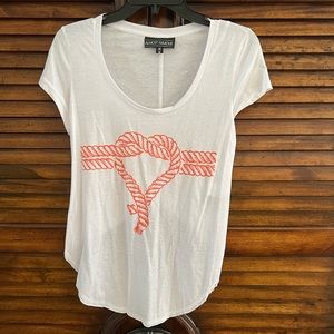 🧡NWT🧡 Almost Famous Women’s Casual Short Sleeve Scoop Neck T-Shirt Size Medium
